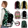 Anime Demon Slayer Backapck Kimetsu No Yaiba Kamado Tanjirou Nezuko Boys Girls Students Cartoon School Bag - Demon Slayer Store
