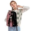 Anime Demon Slayer Backpack Kimetsu No Yaiba Cospaly Tanjirou Nezuko Giyuu Students Boys Girls Schoolbag Notebook 3 - Demon Slayer Store