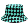 Anime Demon Slayer Cap Cosplay Props Kamado Tanjirou Nezuko Printing Bucket Hat Sunhat Women Fisherman Hats - Demon Slayer Store