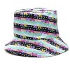 Anime Demon Slayer Cap Cosplay Props Kamado Tanjirou Nezuko Printing Bucket Hat Sunhat Women Fisherman Hats 2 - Demon Slayer Store