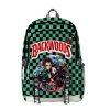 Backpack Demon Slayer Backpack Cartoon Anime Waterproof Oxford Schoolbag Kimetsu No Yaiba Kamado Nezuko Boys Girls 1 - Demon Slayer Store