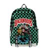 Backpack Demon Slayer Backpack Cartoon Anime Waterproof Oxford Schoolbag Kimetsu No Yaiba Kamado Nezuko Boys Girls 2 - Demon Slayer Store