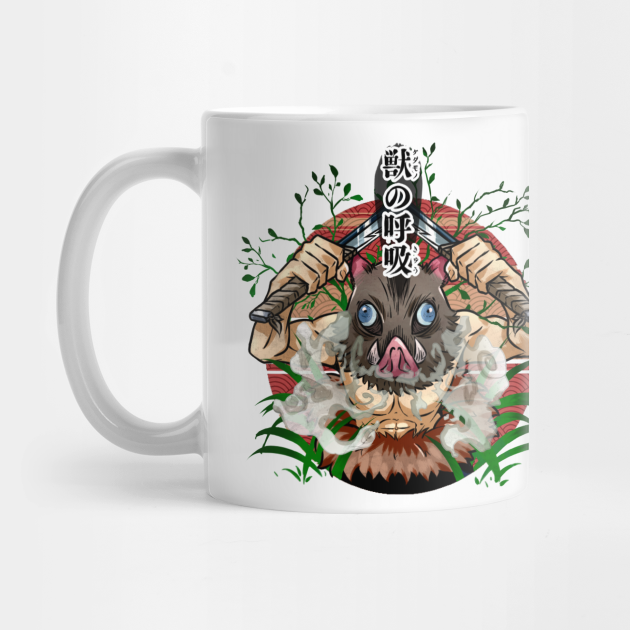 Beast Breath Inosuke Mug - Demon Slayer Store