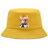 Bucket Fishing Cap Demon Slayer Japanese Anime Foldable Harajuku Bob Man Summer Unisex Manga Fashion Fedoras - Demon Slayer Store