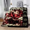 Classic animation Demon Slayer Printed blanket Children s warm blanket Flange blanket Soft and comfortable blanket.jpg 640x640 10 - Demon Slayer Store