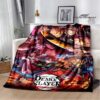 Classic animation Demon Slayer Printed blanket Children s warm blanket Flange blanket Soft and comfortable blanket.jpg 640x640 11 - Demon Slayer Store