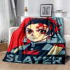Classic animation Demon Slayer Printed blanket Children s warm blanket Flange blanket Soft and comfortable blanket.jpg 640x640 14 - Demon Slayer Store