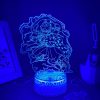 Demon Slayer Anime Figure Agatsuma Zenitsu 3D LED Neon Night Lights Bedroom Decoration Manga Kimetsu No 5 - Demon Slayer Store