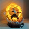 Demon Slayer Anime Figure Rengoku Kyoujurou LED PVC Toy Kimetsu no Yaiba Model Action Figma Flash 2 - Demon Slayer Store
