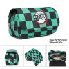 Demon Slayer Japan Anime Pen Case Primary Middle School Students Pencil Box Boys Girls Teenager Cartoon 1 - Demon Slayer Store