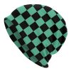 Demon Slayer Kimetsu No Yaiba Anime Slouchy Beanie Men Women Custom Winter Warm Skullies Beanies Hats - Demon Slayer Store