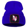 Demon Slayer Mask Printed Women Bonnet Personality Retro Hats Harajuku Simple Balaclava Anime Cartoons Casual Unisex 2 - Demon Slayer Store