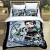 Demon Slayer Printed Bedding Sets exquisite bed supplies set duvet cover bed comforter set bedding set 1.jpg 640x640 16 1 - Demon Slayer Store