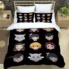 Demon Slayer Printed Bedding Sets exquisite bed supplies set duvet cover bed comforter set bedding set 1.jpg 640x640 17 1 - Demon Slayer Store