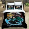 Demon Slayer Printed Bedding Sets exquisite bed supplies set duvet cover bed comforter set bedding set 1.jpg 640x640 5 1 - Demon Slayer Store