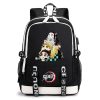 Demon Slayer School Bag Backpack Anime Kimetsu No Yaiba Kamado Tanjirou Nezuko Waterproof Laptop Bag Boys - Demon Slayer Store