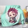 Devil s Blade Anime Duvet Home Decorative Cartoon Demon Slayer Spring Autumn Fleece Blankets for Children.jpg 640x640 1 - Demon Slayer Store