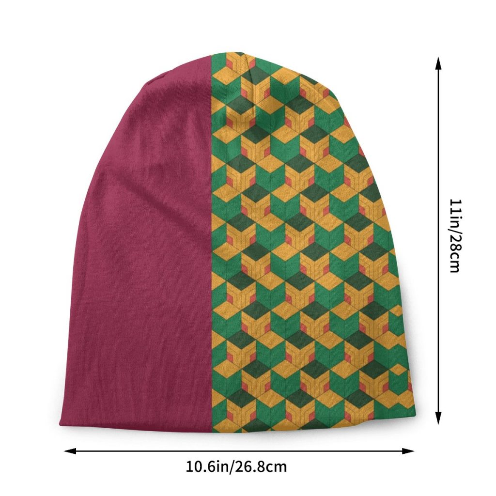 Giyuu Tomioka Demon Slayer Anime Bonnet Beanie Knit Hat Women Men Kimetsu No Yaiba Warm Winter 1 - Demon Slayer Store
