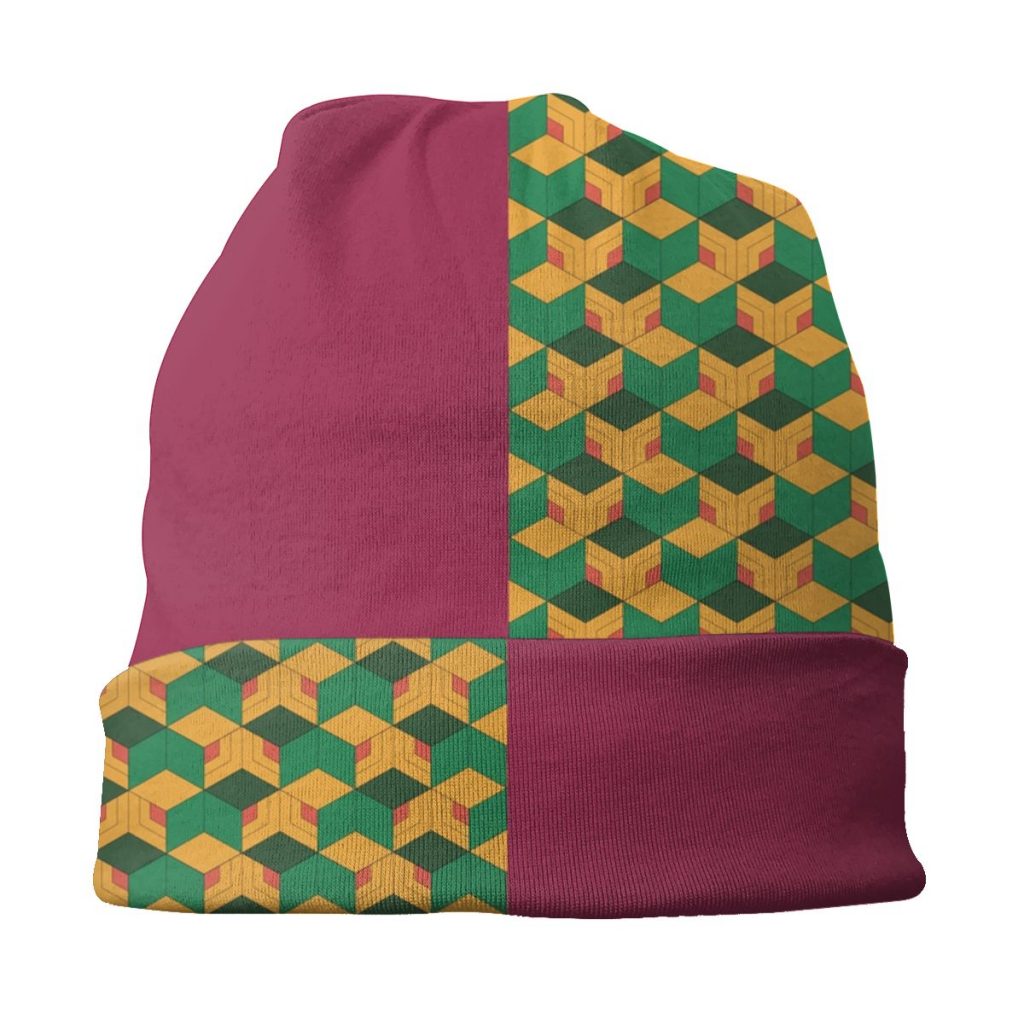 Giyuu Tomioka Demon Slayer Anime Bonnet Beanie Knit Hat Women Men Kimetsu No Yaiba Warm Winter 2 - Demon Slayer Store