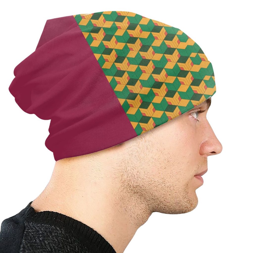 Giyuu Tomioka Demon Slayer Anime Bonnet Beanie Knit Hat Women Men Kimetsu No Yaiba Warm Winter 3 - Demon Slayer Store