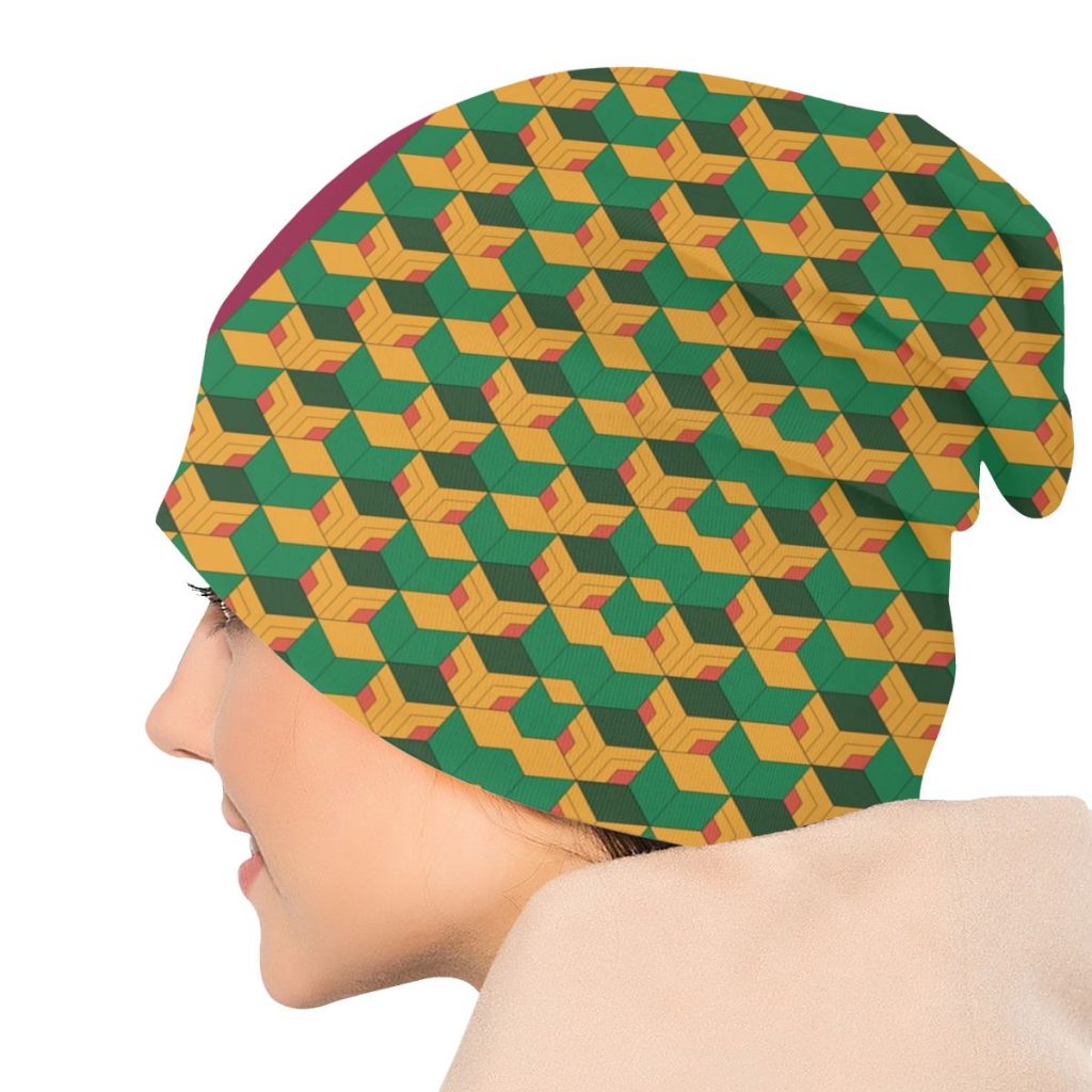 Giyuu Tomioka Demon Slayer Anime Bonnet Beanie Knit Hat Women Men Kimetsu No Yaiba Warm Winter 4 - Demon Slayer Store