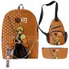 Japan Anime Demon Slayer Backpack Children Boys Girls Schoolbag Kimetsu No Yaiba Tomioka Giyuu Cartoon Backpack 5 - Demon Slayer Store