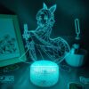 Lava Lamp Anime Demon Slayer Figure Kocho Kanae 3D LED RGB NightLight Gift for Friend Bedroom 2 scaled - Demon Slayer Store