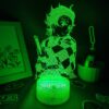 Lava Lamp Anime Demon Slayer Figure Tanjiro Kamado 3D LED RGB Night Lights Gift for Friend 4 scaled - Demon Slayer Store