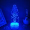 Manga Demon Slayer Anime Figure Kamado Nezuko 3D Led RGB Neon Night Lights Birthday Gift Lava 3 scaled - Demon Slayer Store