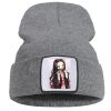 Men s Hat Kamado Nezuko Demon Slayer Kawaii Anime Men Cap Kpop Beanie Bonnets For Women - Demon Slayer Store