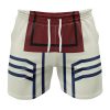 Akaza DS Template Gym Short FRONT Mockup - Demon Slayer Store
