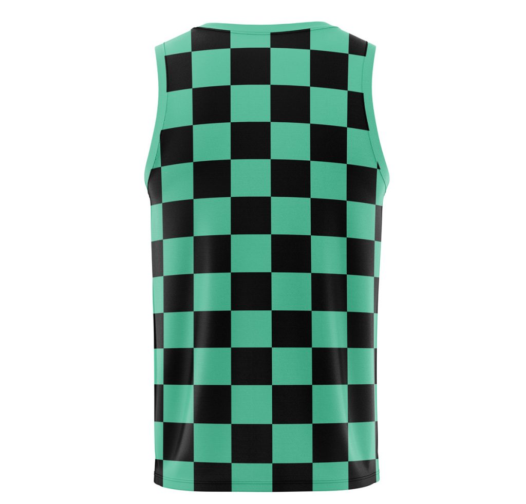 Basketball Jersey 3d back 2 - Demon Slayer Store