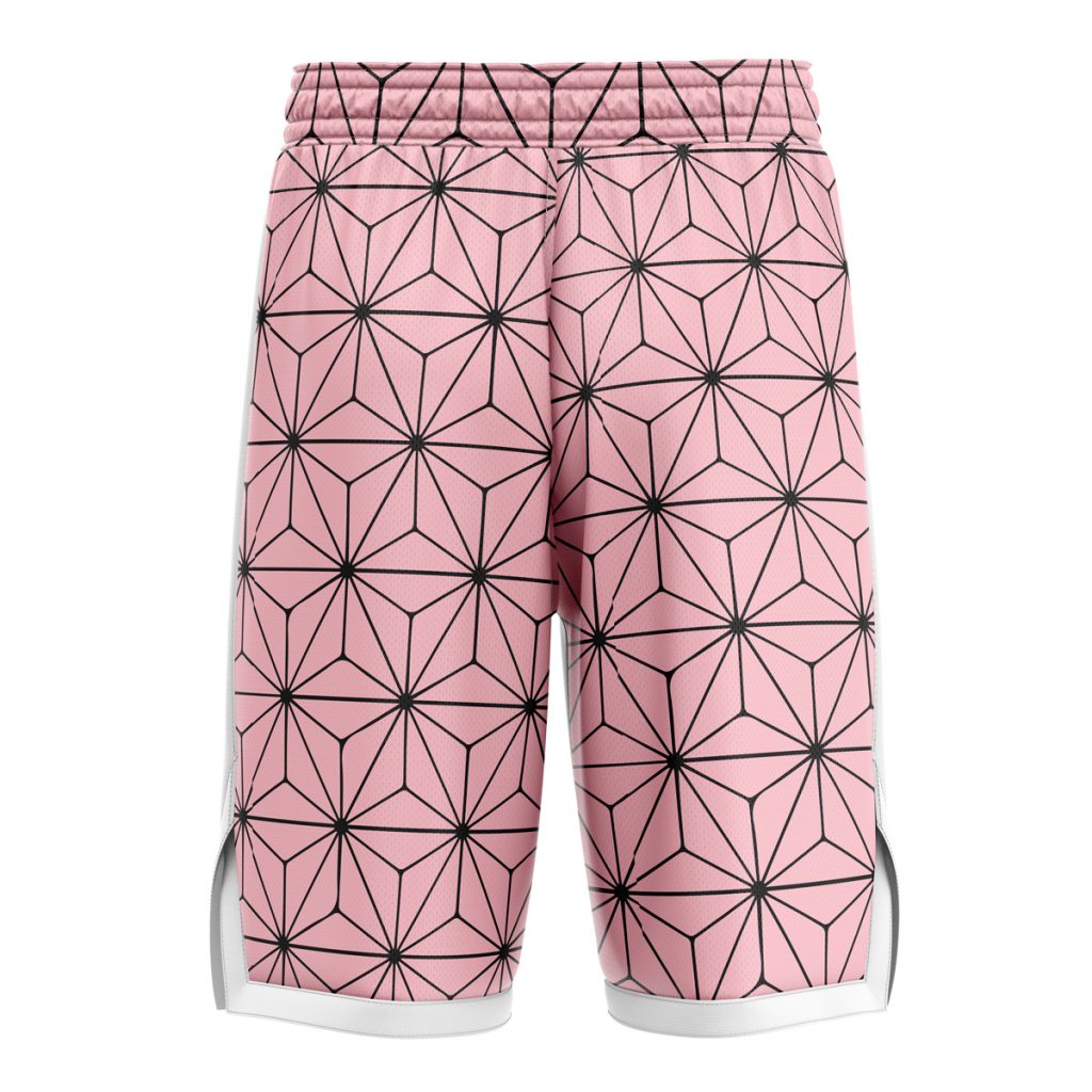 Basketball Shorts back 1 - Demon Slayer Store