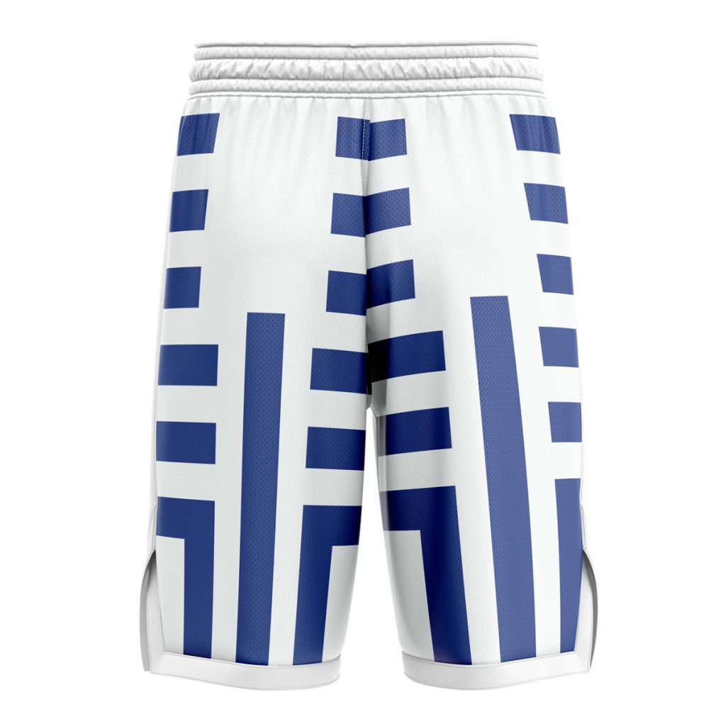 Basketball Shorts back 4 - Demon Slayer Store