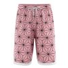 Basketball Shorts front 1 - Demon Slayer Store