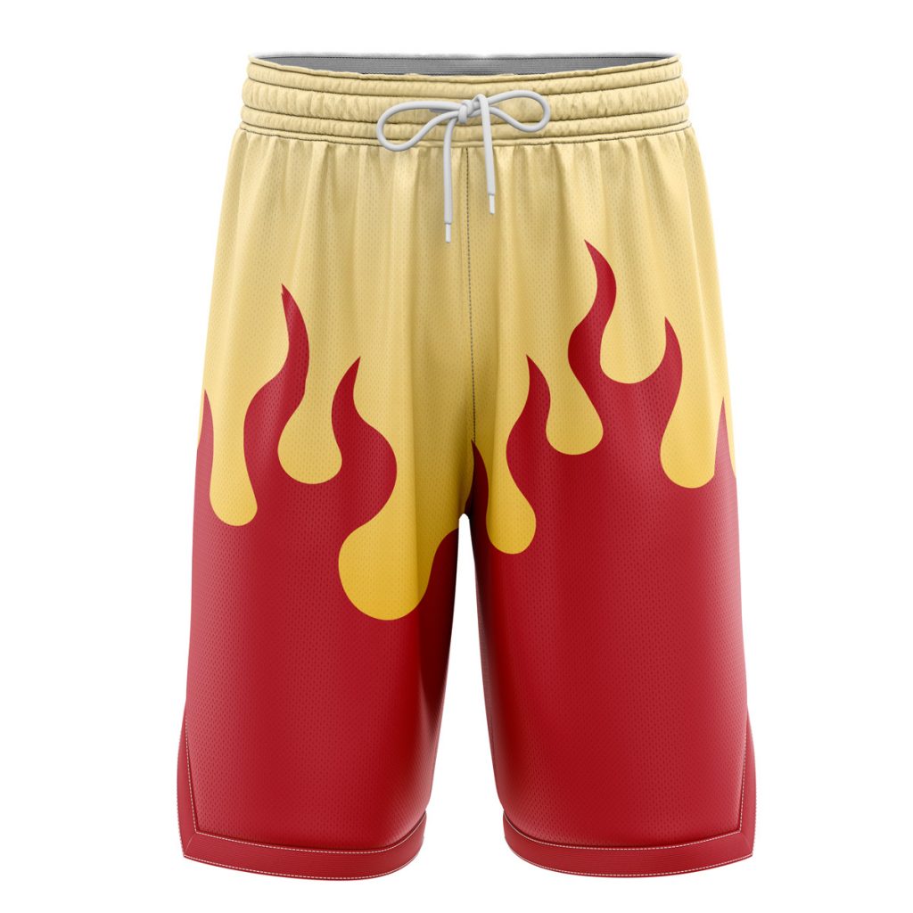 Basketball Shorts front 16 - Demon Slayer Store