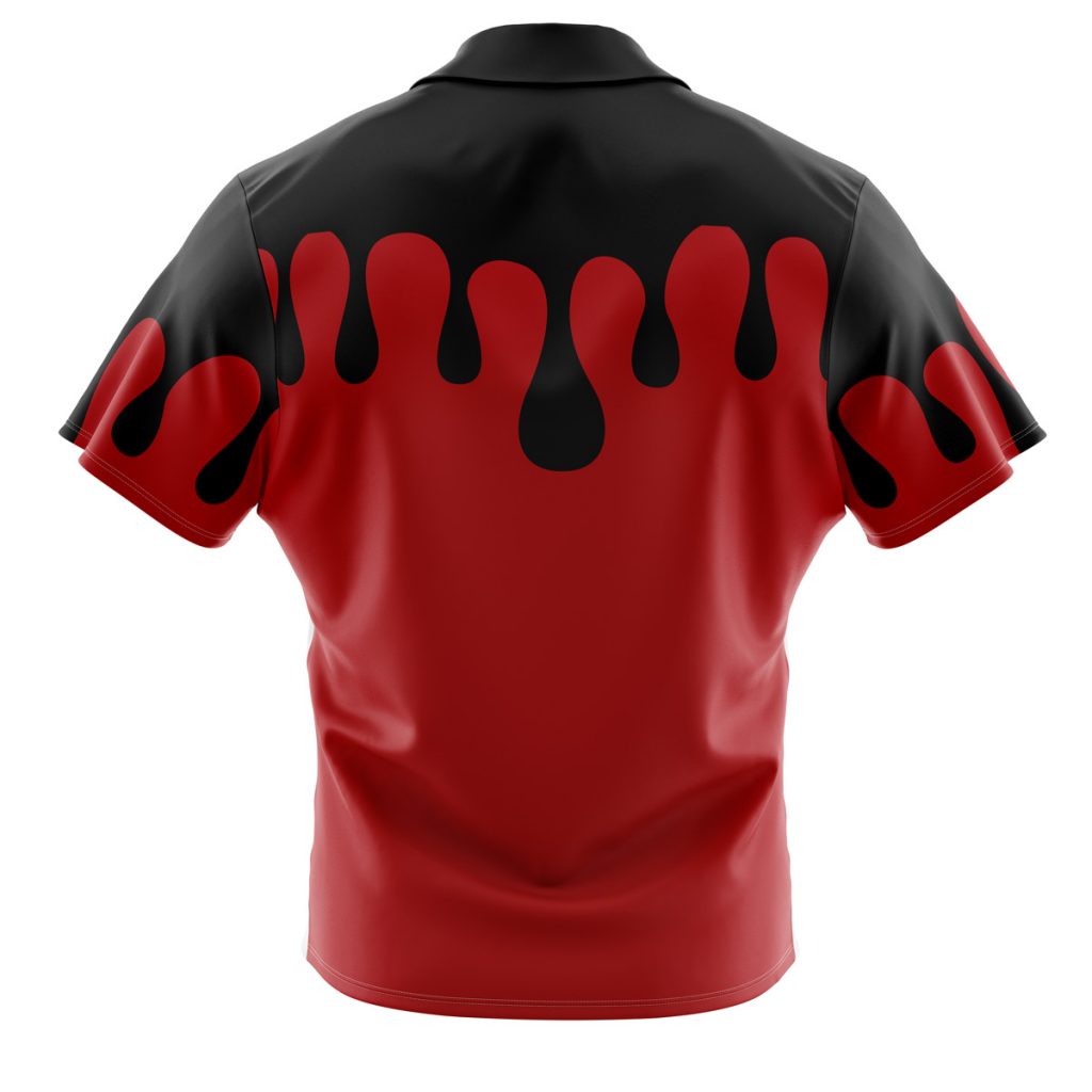 Button Up Hawaiian Shirt back 12 - Demon Slayer Store