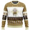 Chibi Christmas Jigoro Kuwajima DS PC Ugly Christmas Sweater front mockup - Demon Slayer Store