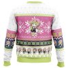 Chibi Christmas Mitsuri Kanroji DS PC Ugly Christmas Sweater back mockup - Demon Slayer Store
