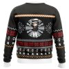 Chibi Christmas Muzan Kibutsuji DS PC Ugly Christmas Sweater back mockup - Demon Slayer Store