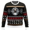 Chibi Christmas Muzan Kibutsuji DS PC Ugly Christmas Sweater front mockup - Demon Slayer Store