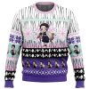 Chibi Christmas Shinobu Kocho DS PC Ugly Christmas Sweater front mockup - Demon Slayer Store