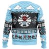 Chibi Christmas Urokodaki Sakonji DS PC Ugly Christmas Sweater back mockup - Demon Slayer Store