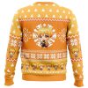 Chibi Christmas Zenitsu Agatsuma DS PC Ugly Christmas Sweater back mockup - Demon Slayer Store