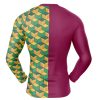 Giyu Compression Shirt Rash Guard back 1 - Demon Slayer Store