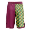 Giyu Tomioka Demon Slayer Basketball Shorts BACK Mockup - Demon Slayer Store