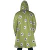 Gyomei Himejema Demon Slayer AOP Hooded Cloak Coat BACK Mockup - Demon Slayer Store