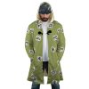 Gyomei Himejema Demon Slayer AOP Hooded Cloak Coat FRONT Mockup - Demon Slayer Store