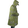 Gyomei Himejema Demon Slayer AOP Hooded Cloak Coat RIGHT Mockup - Demon Slayer Store