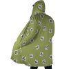 Gyomei Himejema Demon Slayer AOP Hooded Cloak Coat SIDE Mockup - Demon Slayer Store